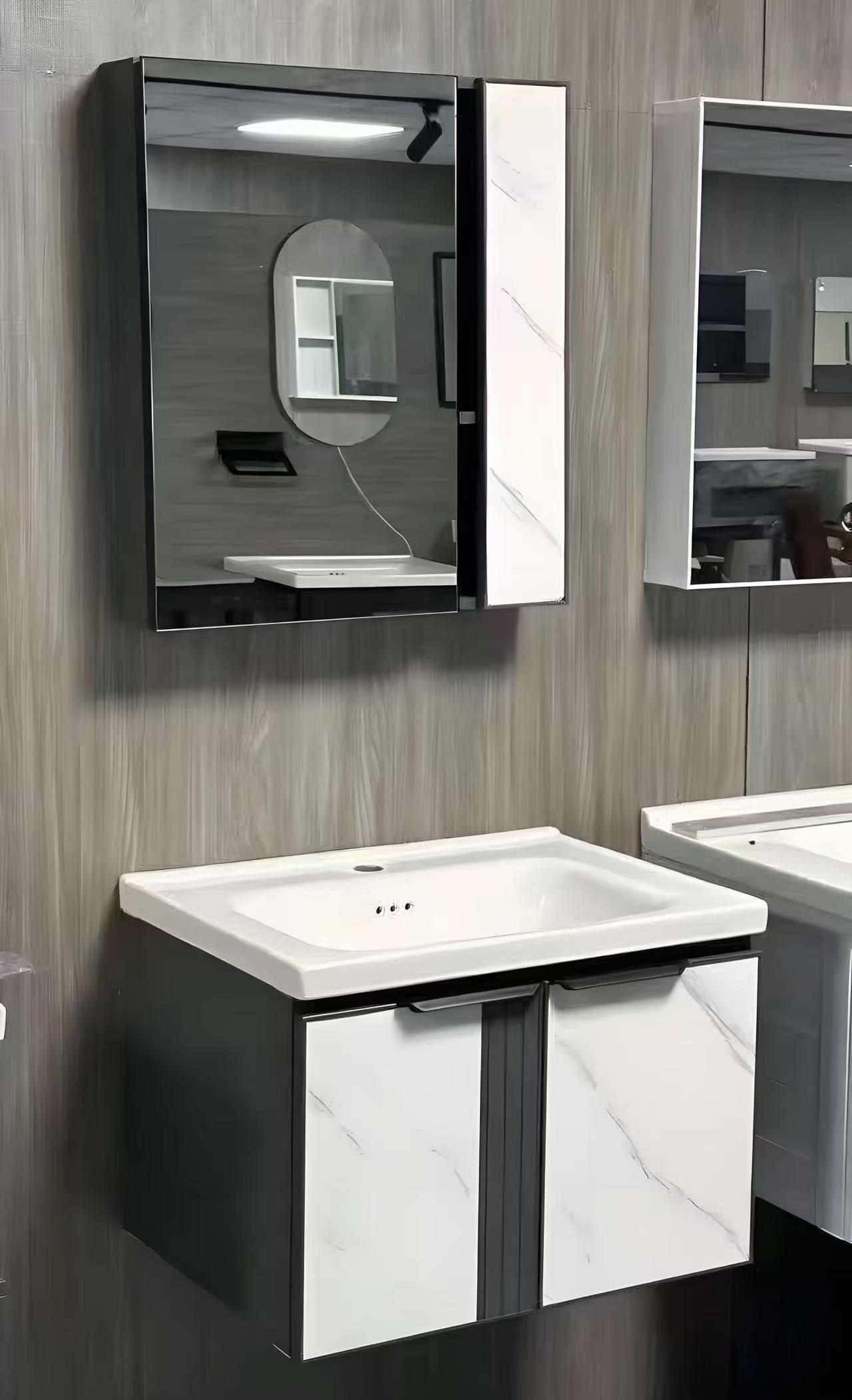 Basin Cabinet – 60cm & 80cm | Heavy Duty Wood | High Quality