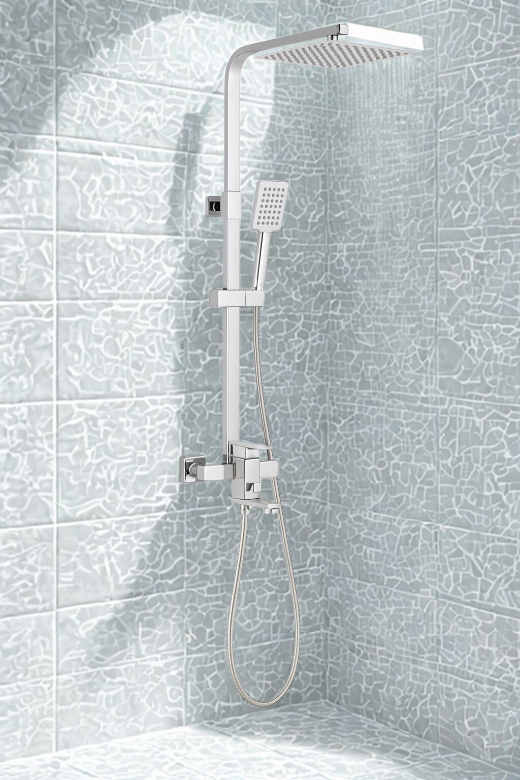 RODA BS 101 Dual Shower – 180° Rotatable | Bathroy (Made in Italy)