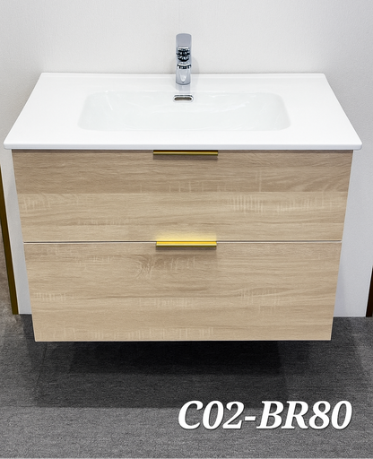 Basin Cabinet – 60cm & 80cm | Heavy Duty Wood | High Quality