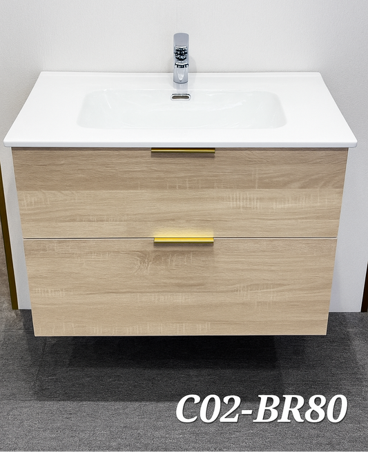 Basin Cabinet – 60cm & 80cm | Heavy Duty Wood | High Quality