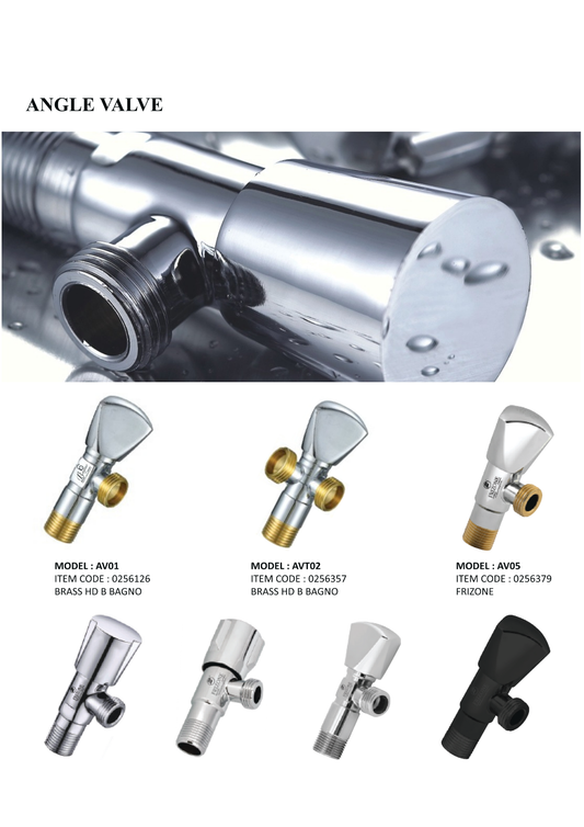 Premium Italian Angle Valve – 5-Year Warranty