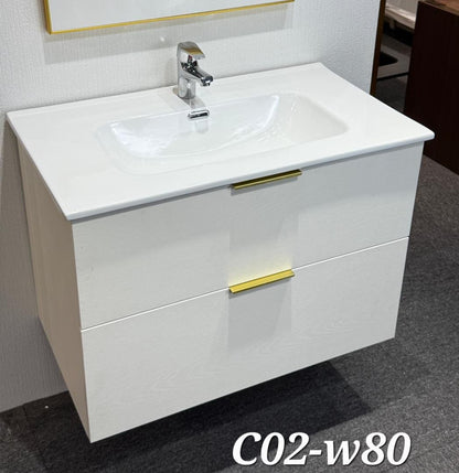 Basin Cabinet – 60cm & 80cm | Heavy Duty Wood | High Quality