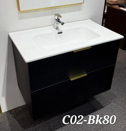 Basin Cabinet – 60cm & 80cm | Heavy Duty Wood | High Quality