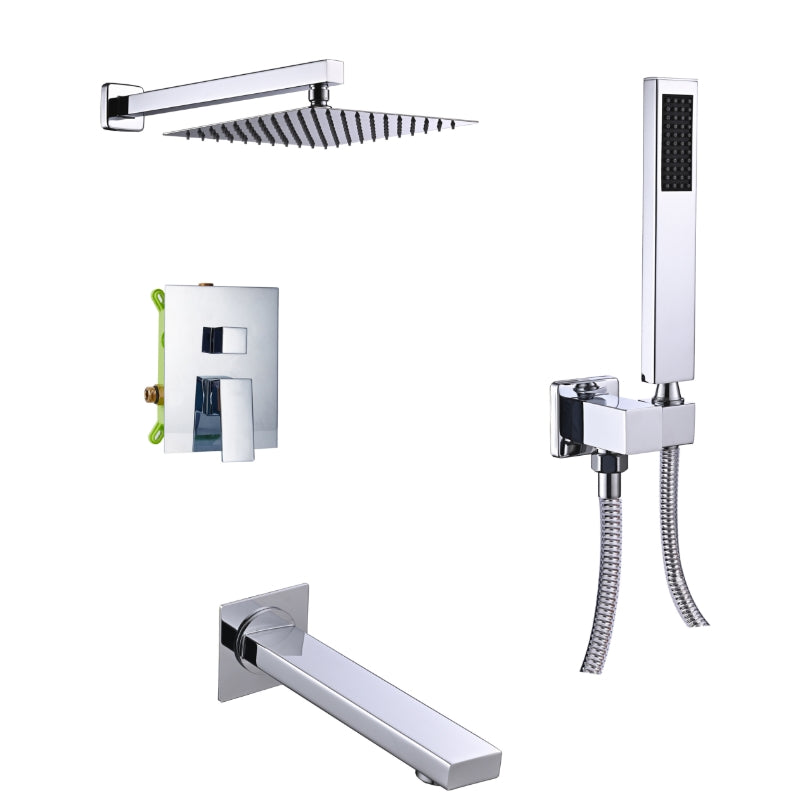 Premium Concealed Shower Mixer Set – Bathroy (Made in Italy)