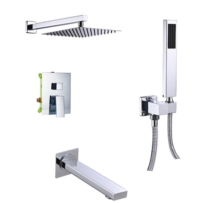 Premium Concealed Shower Mixer Set – Bathroy (Made in Italy)