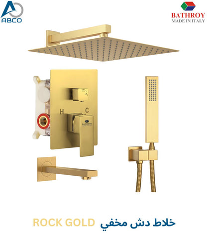 Premium Concealed Shower Mixer Set – Bathroy (Made in Italy)