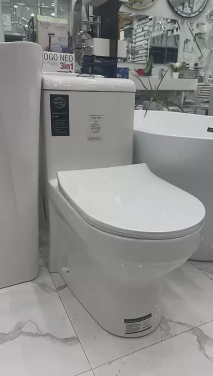 Twyford Premium Western Toilet – One Piece Design | 10-Year Warranty